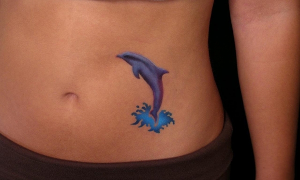 Tatuaje de delfines