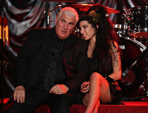 Mitch Winehouse con Amy Winehouse