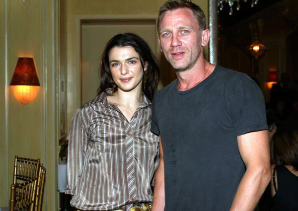 Boda de famosos: Daniel Craig y Rachel Weisz contrajeron matrimonio