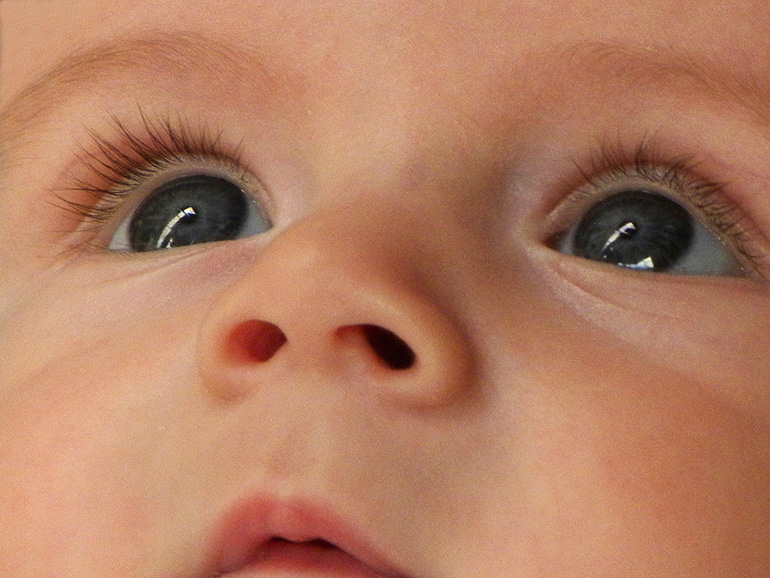 Color de los ojos del recién nacido