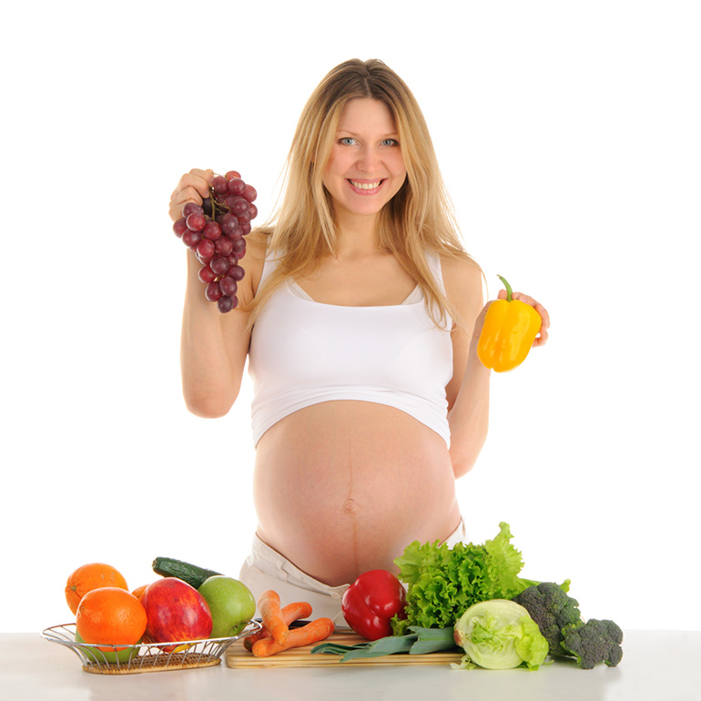 Dieta de mujeres embarazadas