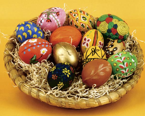Como decorar huevos de Pascua