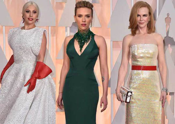 Lady Gaga, Scarlett Johansson, Nicole Kidman