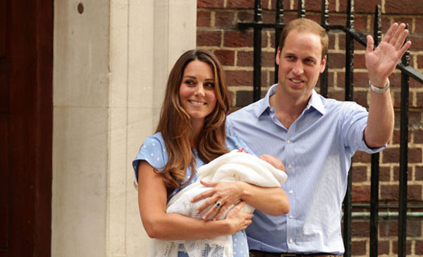 El nacimiento del hijo de los duques de Cambridge