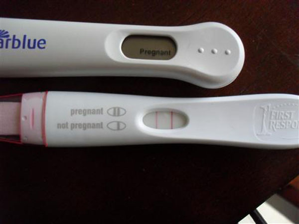 Resultados de los test caseros de embarazo