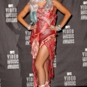 Lady Gaga - vestido de carne cruda