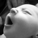 Respirador bucal del bebe