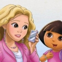 Shakira aparece en un libro de cómic junto a Dora la exploradora