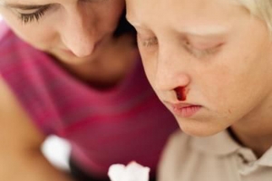 Sangrado de nariz en los niños