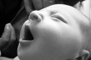 Respirador bucal del bebe