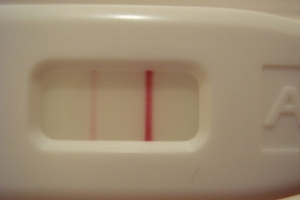 Test de embarazo casero