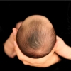 La cabeza del bebe